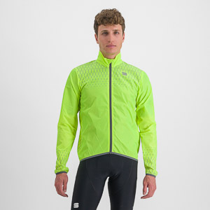 SPORTFUL CYCLING REFLEX JACKET YELLOW FLUO