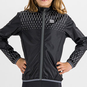 SPORTFUL CYCLING KID REFLEX JACKET BLACK