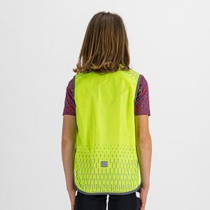 SPORTFUL CYCLING KID REFLEX VEST YELLOW FLUO