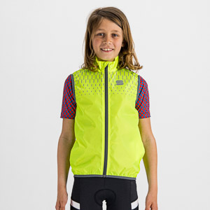 SPORTFUL CYCLING KID REFLEX VEST YELLOW FLUO