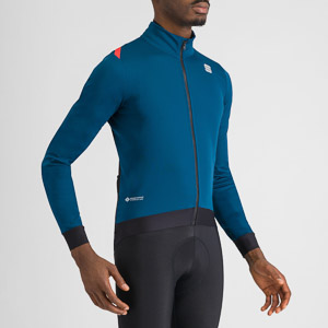SPORTFUL CYCLING FIANDRE PRO MEDIUM JACKET TEAL BLU
