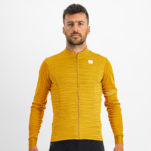 SPORTFUL CYCLING SUPERGIARA THERMAL JERSEY DARK GOLD