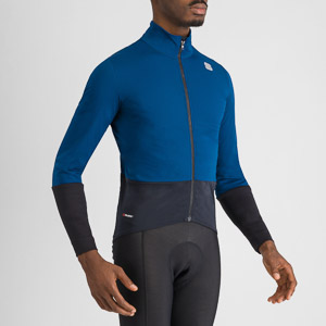 SPORTFUL CYCLING TOTAL COMFORT JACKET TEAL BLU