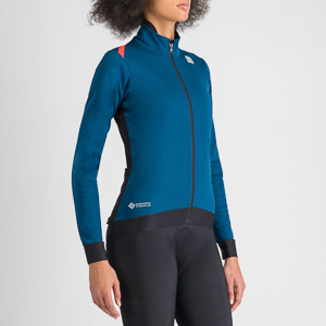 SPORTFUL CYCLING FIANDRE MEDIUM W JACKET TEAL BLU