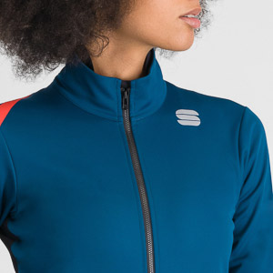 SPORTFUL CYCLING FIANDRE MEDIUM W JACKET TEAL BLU