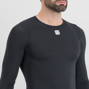 SPORTFUL CYCLING MIDWEIGHT LAYER TEE LONG SLEEV BLACK