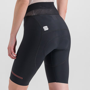 Sportful Cycling Classic W Short Black Pompelmo
