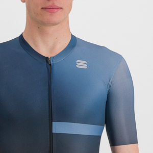 Sportful Cycling Bomber Suit Black Galaxy Blue