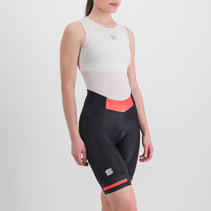 Sportful Cycling Neo W Short Black Pompelmo