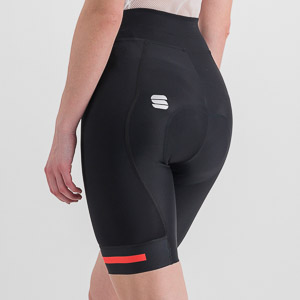 Sportful Cycling Neo W Short Black Pompelmo