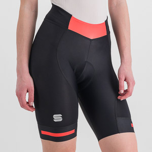 Sportful Cycling Neo W Short Black Pompelmo
