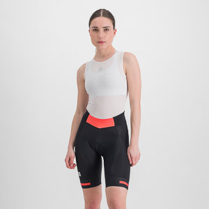 Sportful Cycling Neo W Short Black Pompelmo
