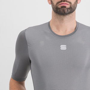 Sportful Cycling Fiandre Thermal Layer Tee Ash Gray