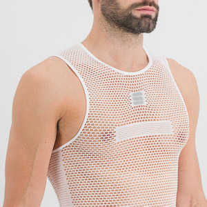 SPORTFUL CYCLING 2ND SKIN MESH SLEEVELESS WHITE
