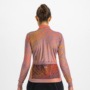 SPORTFUL CYCLING CLIFF SUPERGIARA W THERMAL JERSEY MAUVE POMPELMO GOLDEN OAK