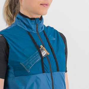SPORTFUL CYCLING GIARA W LAYER VEST BERRY BLUE