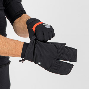 SPORTFUL CYCLING LOBSTER GLOVES BLACK