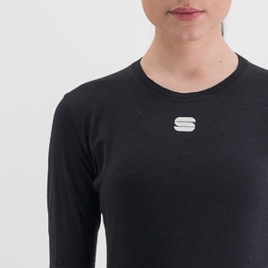 SPORTFUL CYCLING MERINO W TEE LONG SLEEVES BLACK