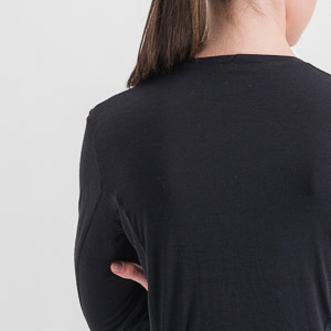 SPORTFUL CYCLING MERINO W TEE LONG SLEEVES BLACK