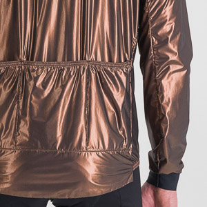Sportful Cycling Giara Packable Jacket Metal Bronze