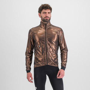 Sportful Cycling Giara Packable Jacket Metal Bronze