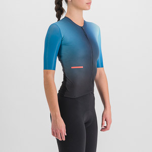 Sportful Cycling Bomber W Suit Black Berry Blue