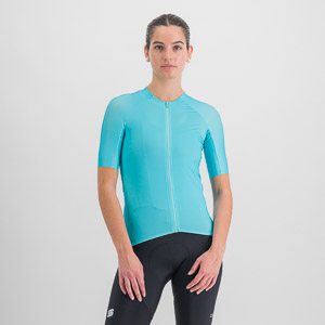 Sportful Cycling Matchy W Short Sleeve Jersey Blue Radiance