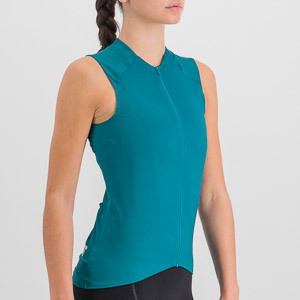 Sportful Cycling Match W Sleeveless Jersey Shade Spruce