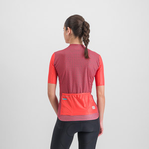 Sportful Cycling Checkmate  W Jersey Pompelmo Mulled Grape