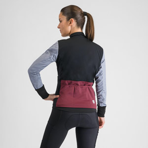 SPORTFUL CYCLING SUPERGIARA W JACKET BLACK CEMENT VIOLET