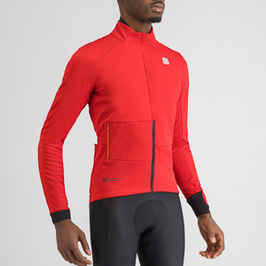 SPORTFUL CYCLING SUPER JACKET RED
