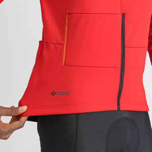 SPORTFUL CYCLING SUPER JACKET RED