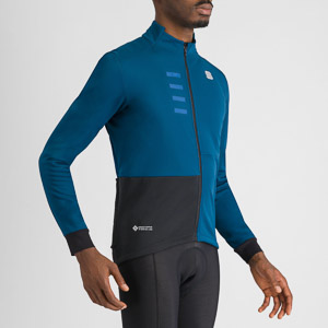 SPORTFUL CYCLING TEMPO JACKET TEAL BLU