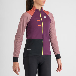 SPORTFUL CYCLING TEMPO W JACKET BORDEAUX MAUVE DUSTY RED