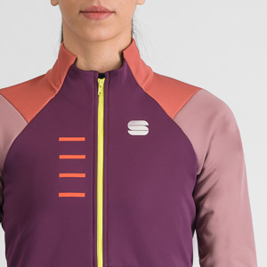SPORTFUL CYCLING TEMPO W JACKET BORDEAUX MAUVE DUSTY RED