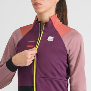 SPORTFUL CYCLING TEMPO W JACKET BORDEAUX MAUVE DUSTY RED