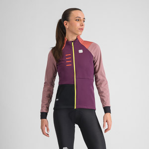 SPORTFUL CYCLING TEMPO W JACKET BORDEAUX MAUVE DUSTY RED