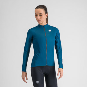 SPORTFUL CYCLING MATCHY W THERMAL JERSEY TEAL BLU
