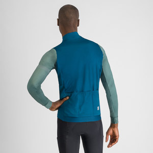 SPORTFUL CYCLING SUPERGIARA THERMAL JERSEY TEAL BLU SHRUB GREEN