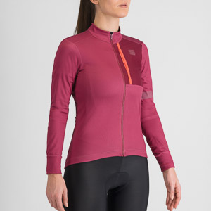 SPORTFUL CYCLING SUPERGIARA WOMAN THERMAL JERSEY RASPBERRY VIOLET