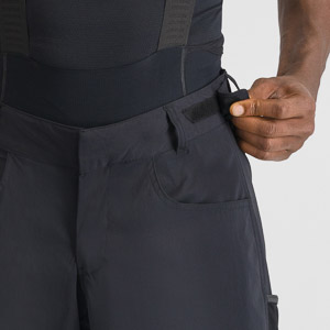 SPORTFUL CYCLING SUPERGIARA OVERSHORT BLACK