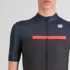 Sportful Pista W Jersey Black Galaxy Blue