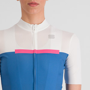 Sportful Pista W Jersey Blue Denim White
