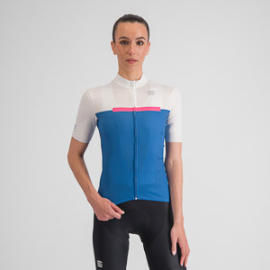 Sportful Pista W Jersey Blue Denim White