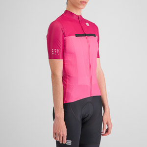 Sportful Pista W Jersey Carmine Rose Cyclamen
