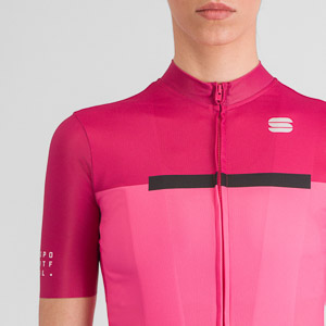 Sportful Pista W Jersey Carmine Rose Cyclamen