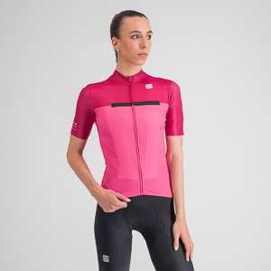Sportful Pista W Jersey Carmine Rose Cyclamen