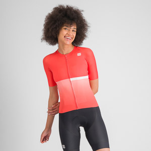Sportful Bomber W Jersey Pompelmo White