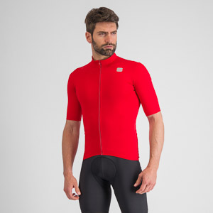Sportful Fiandre Light  Short Sleeve Jacket Tango Red