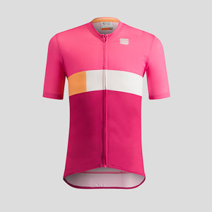 Sportful Snap Kid Jersey Carmine Rose Cyclamine